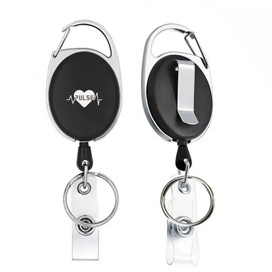 27inch Custom Metal Easy To Pull Buckle Badge Hanging