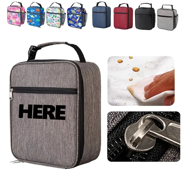 Durable Oxford Insulated Carry Lunch Box