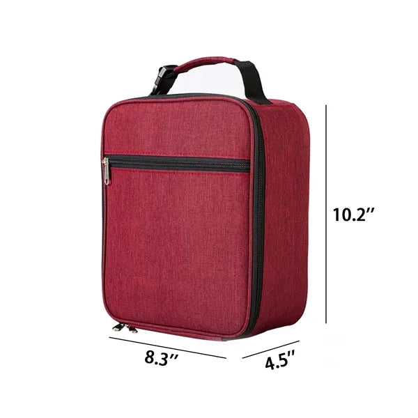 Durable Oxford Insulated Carry Lunch Box