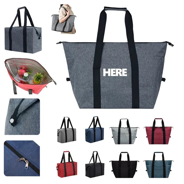 Collapsible Insulated Cooler Tote