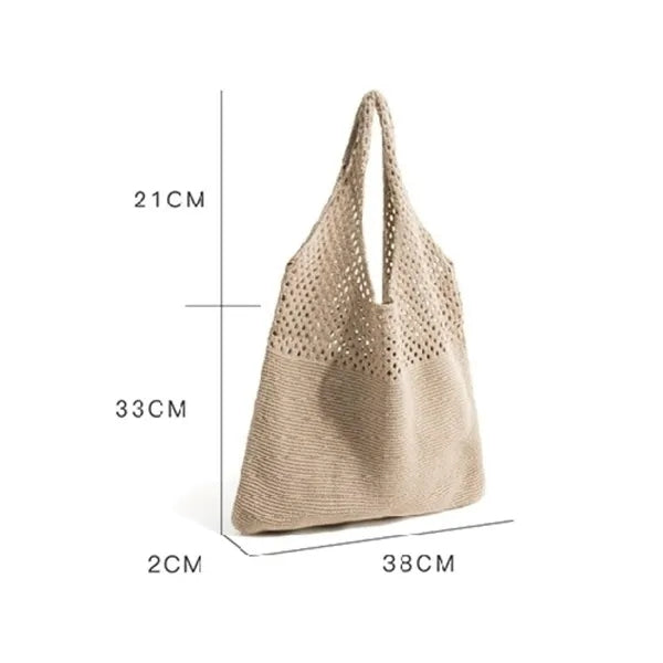 Coastal Breeze Crochet Tote