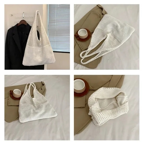 Coastal Breeze Crochet Tote