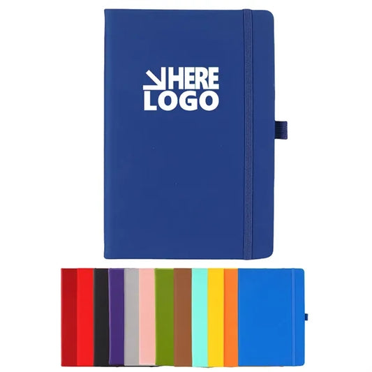 Premium Leather Lined A5 Notebook