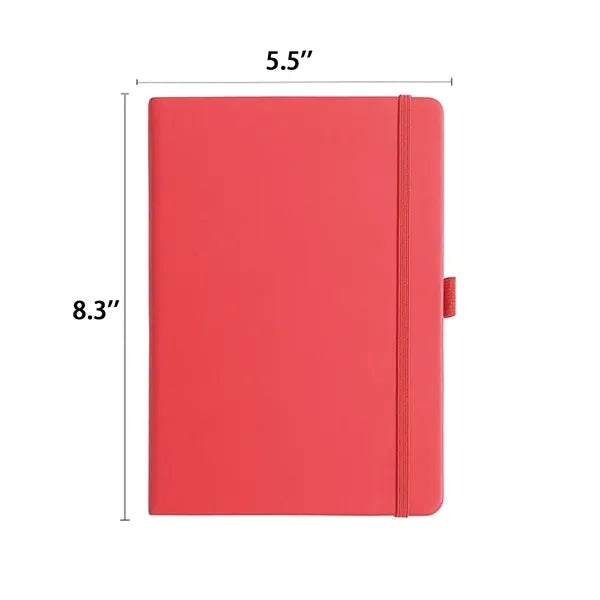 Premium Leather Lined A5 Notebook