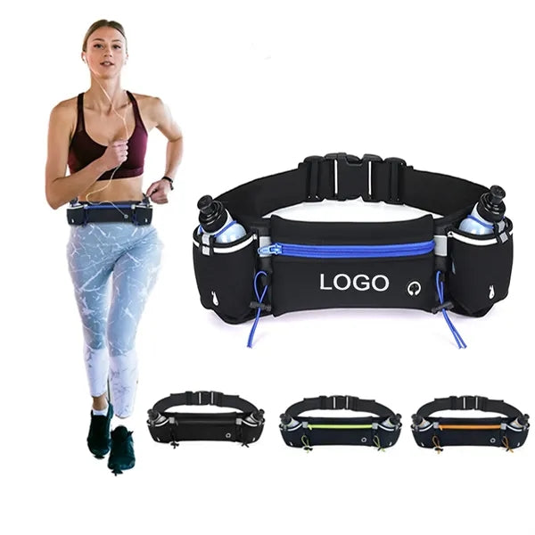 Hydration Running Waist Pack Bag With Water Bottle