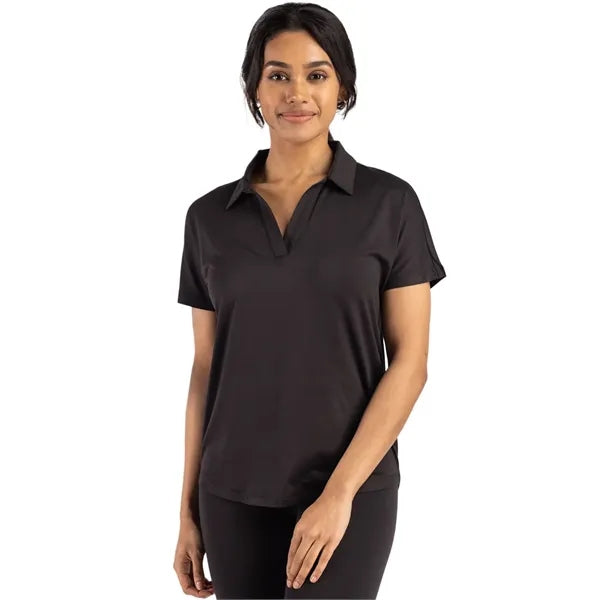 Cutter & Buck Coastline Recycled Double Peached Womens Do...