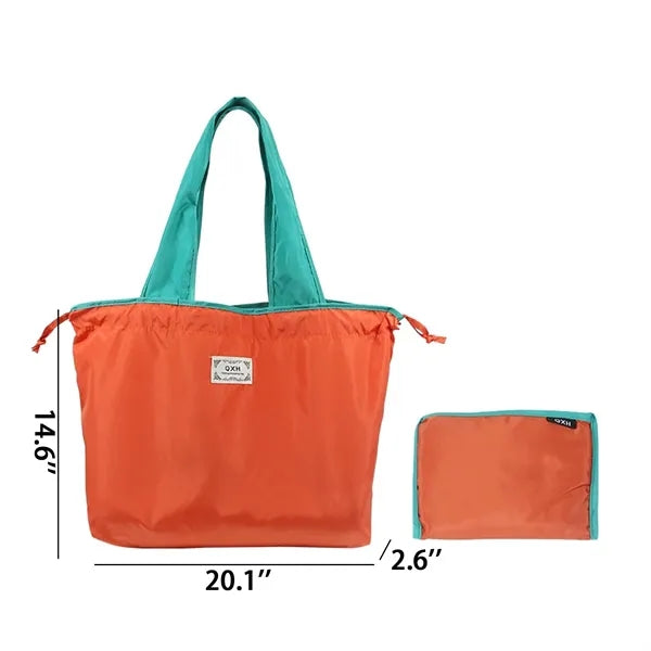 Oxford Portable Folding Shopping Bag