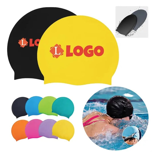 Unisex Silicone Swimming Cap