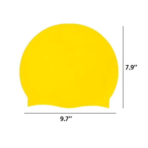 Unisex Silicone Swimming Cap
