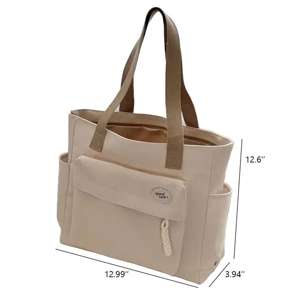 Rope Knot Commuter Thickened Canvas Tote Bag 50 MOQ