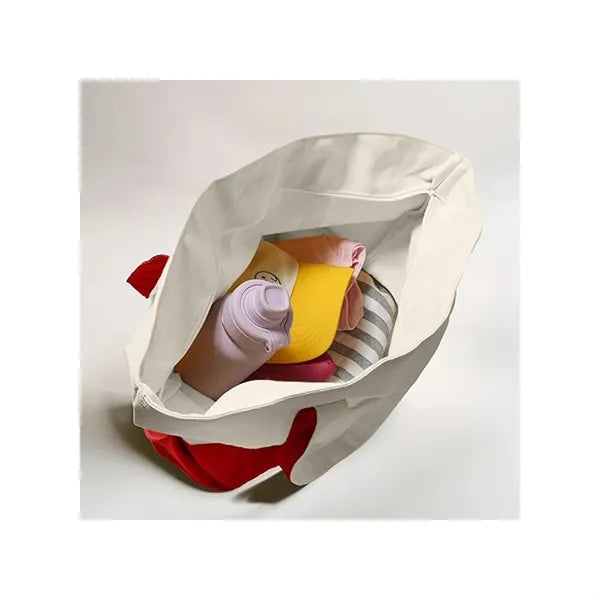 Tote Bag With Zippered