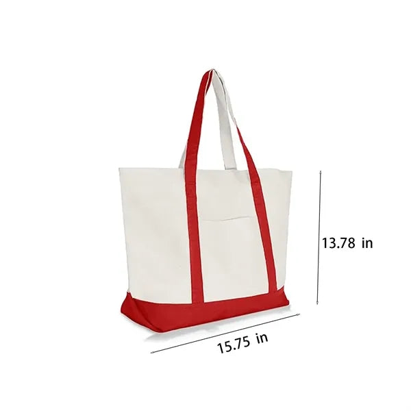 Tote Bag With Zippered