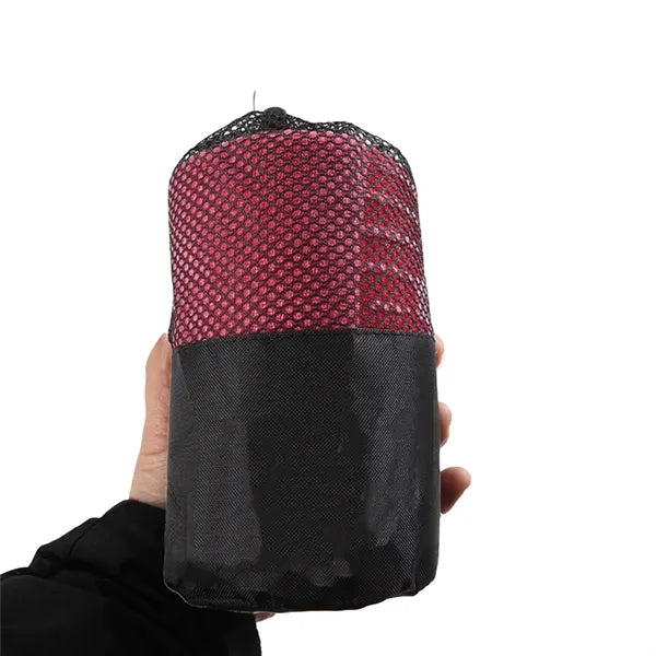 Microfiber Sports Towel With Mesh Bag