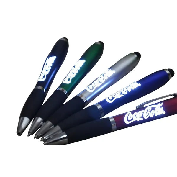 Creative Led Touch Screen Light Box Ballpoint Pen
