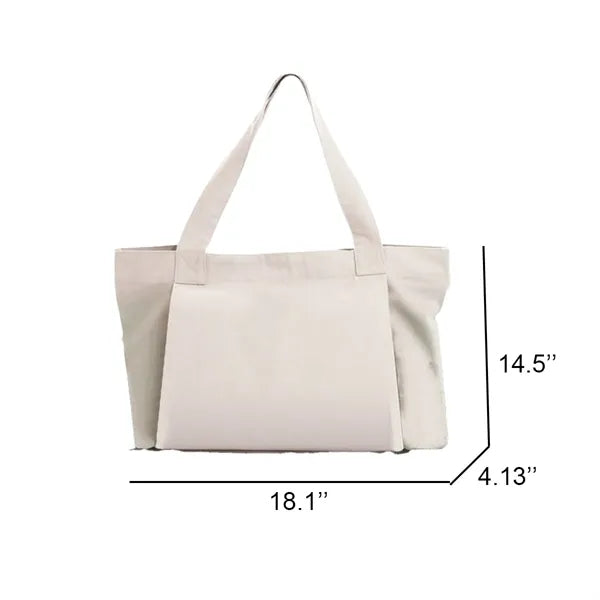 Yoga Canvas Tote Bag