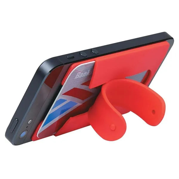Silicone Phone Wallet Stand