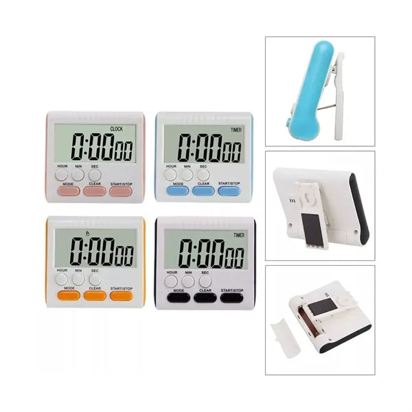 Large Digital Screen Kitchen Timer