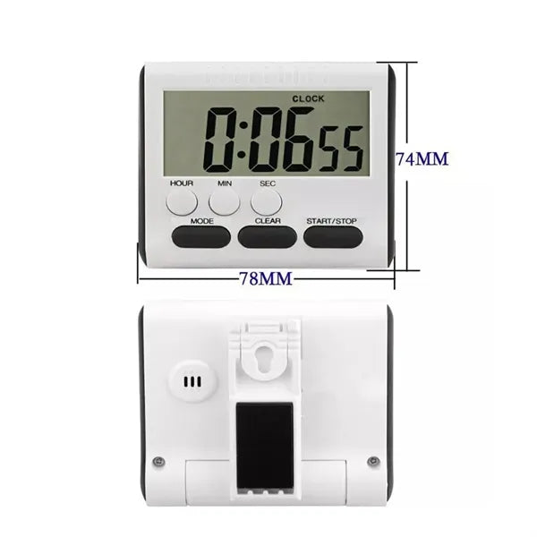 Large Digital Screen Kitchen Timer