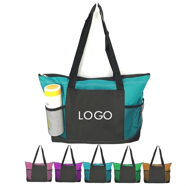 Zipper Tote Bag