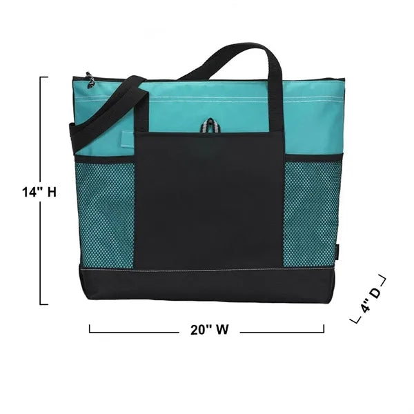 Zipper Tote Bag
