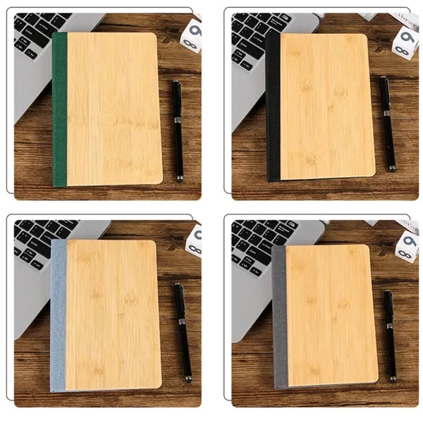 A5 Bamboo Pu Notebook