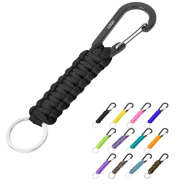 Paracord Keychain With Carabiner