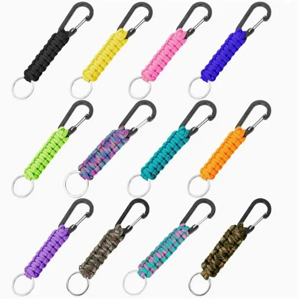 Paracord Keychain With Carabiner