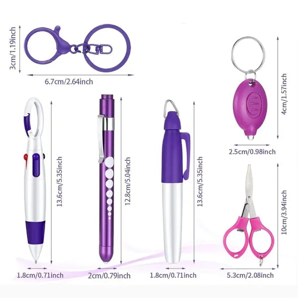 6 Pcs Multifunctional Pen Set