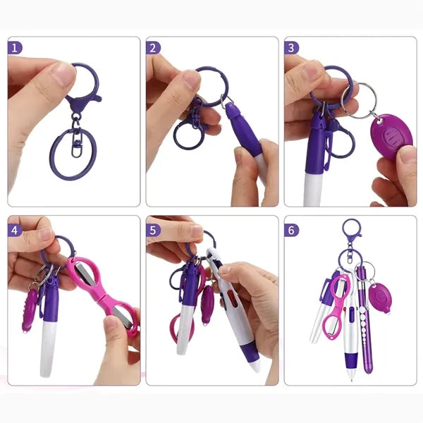 6 Pcs Multifunctional Pen Set