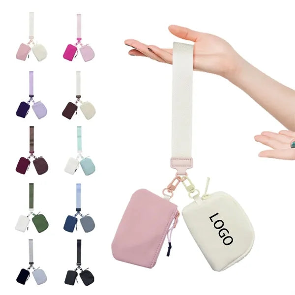 Mini Zip Around Coin Pouch Purse