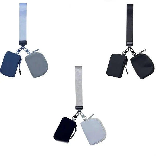 Mini Zip Around Coin Pouch Purse