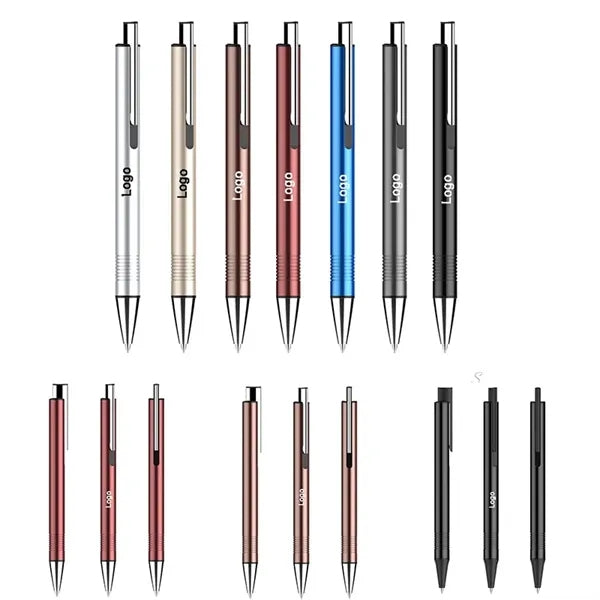 Metal colorful ballpoint pen