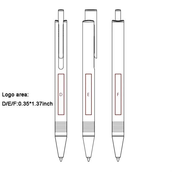 Metal colorful ballpoint pen