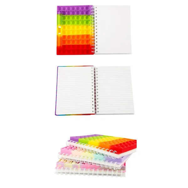 A5 Pop It Stress Reliever Cute Journals With Pen