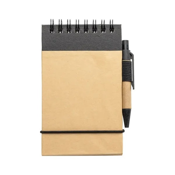 Pocket Size Spiral Notepad w/ Pen