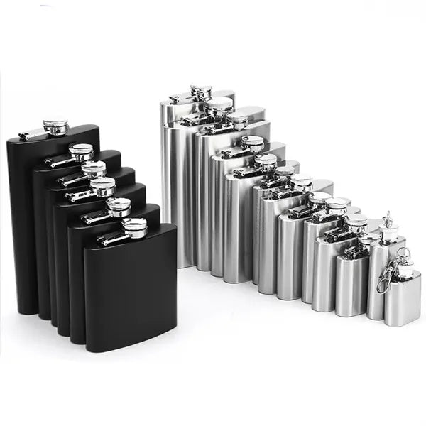 10oz 304 Stainless Steel Pocket Hip Flask Wine Pot