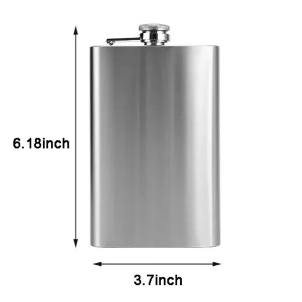 10oz 304 Stainless Steel Pocket Hip Flask Wine Pot