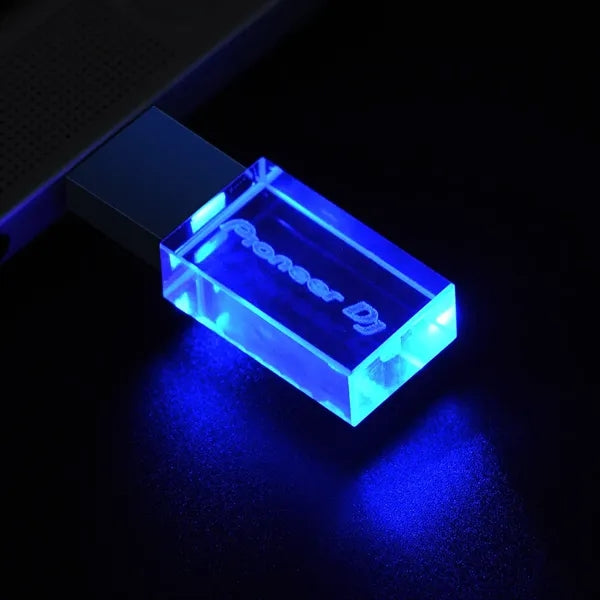 32G Crystal Clear High-Speed USB Flash Drive