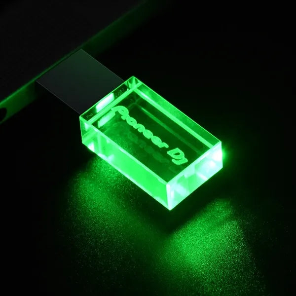 32G Crystal Clear High-Speed USB Flash Drive