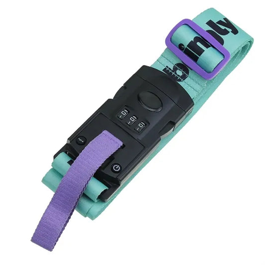 Adjustable Luggage Strap With Combination Lock