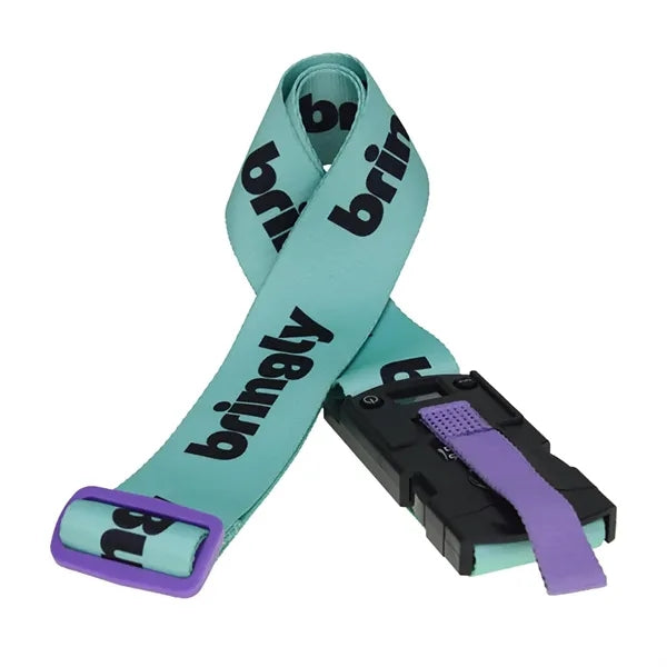 Adjustable Luggage Strap With Combination Lock