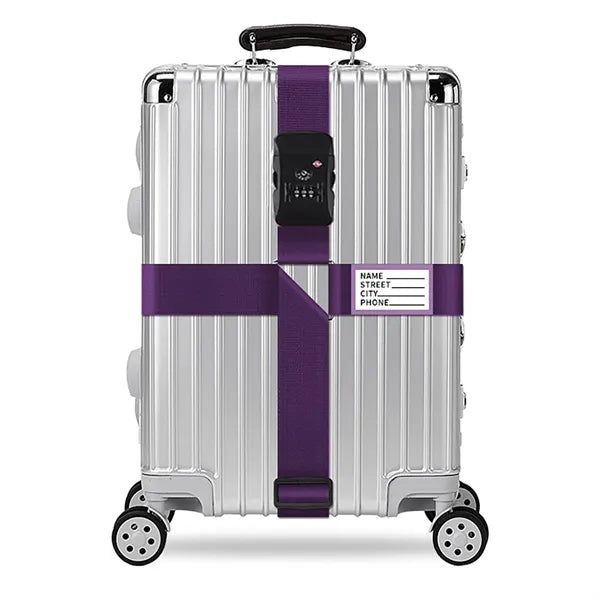 70.86 inch Luggage External Strap With Coded Lock