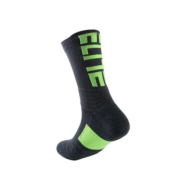 Men's Basketball Socks w/ Anti-Slip Cushioned Performance