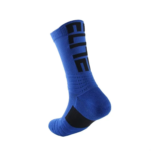 Men's Basketball Socks w/ Anti-Slip Cushioned Performance