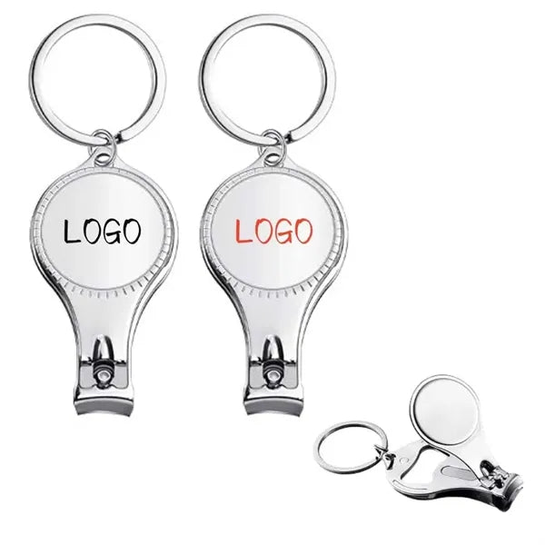 Bottle Opener Nail Clipper Keychain Versatile Durable