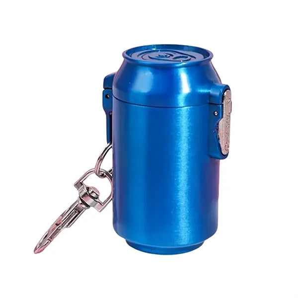 Coke Can Shape Mini Ashtray Key Chain