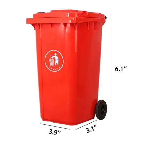 Mini Desk Garbage Bin & Pen Holder