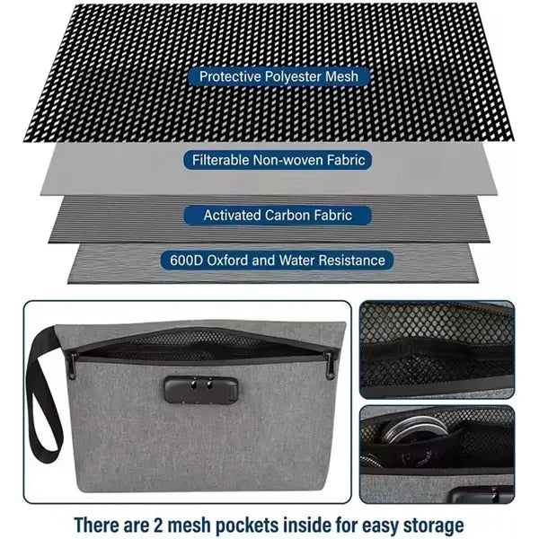 Waterproof Durable Odor-Proof Pouch