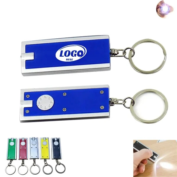 Rectangle LED Light Key Tag
