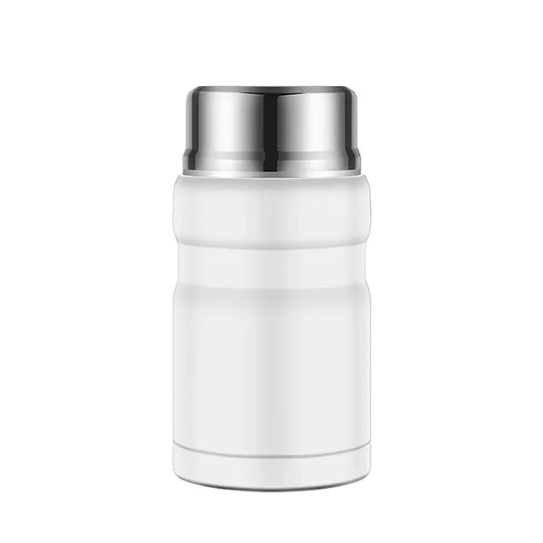 Stainless Steel Food Jar With Spoon